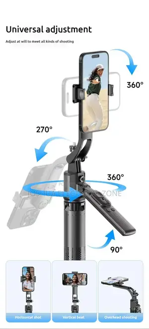Ai Face Tracking Selfie Stick Tripod 163.5 Cm Long