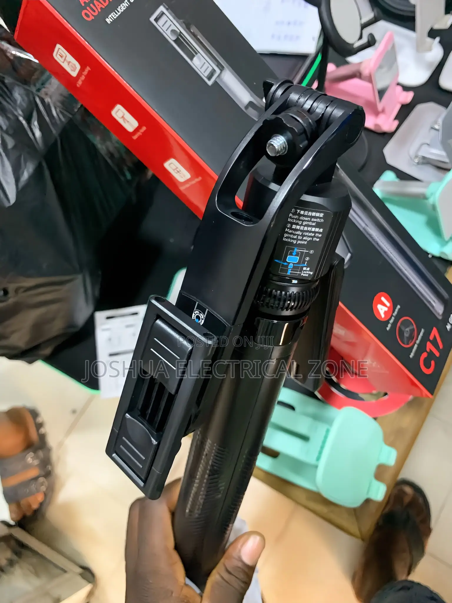 Ai Face Tracking Selfie Stick Tripod 163.5 Cm Long