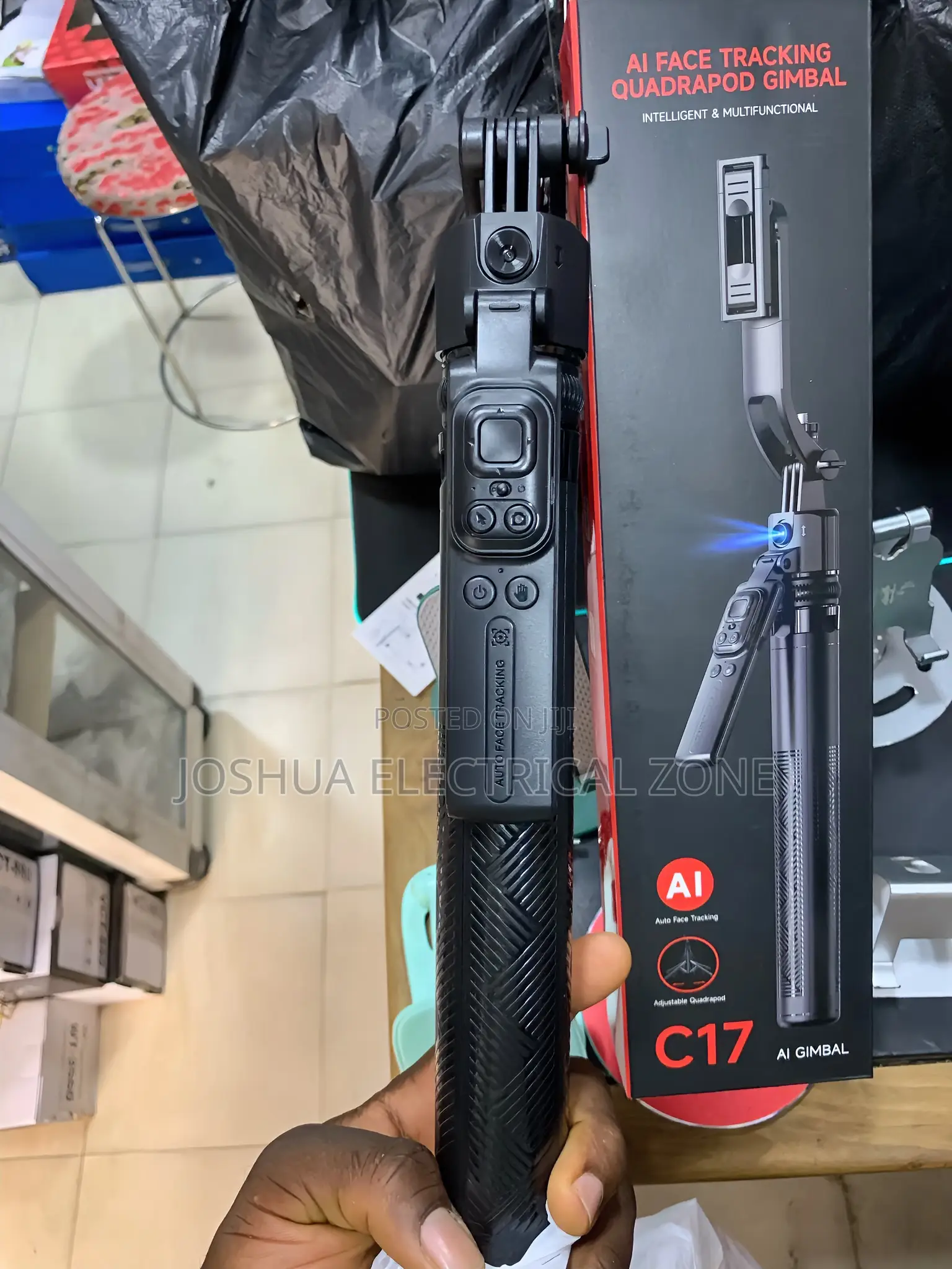 Ai Face Tracking Selfie Stick Tripod 163.5 Cm Long