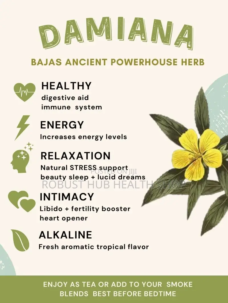 Damiana for Sexual Health