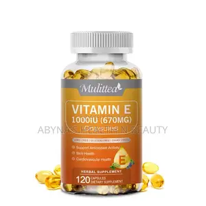 Mulittea Vitamin E 1000iu by 120 Capsules