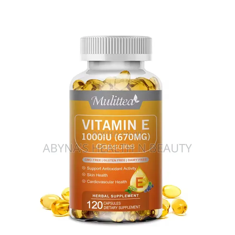 Mulittea Vitamin E 1000iu by 120 Capsules