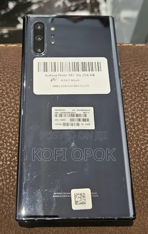 Samsung Galaxy Note 10 Plus 5G 256 GB Black
