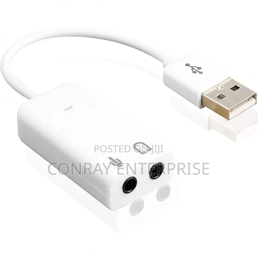 USB Sound Card Adapters.