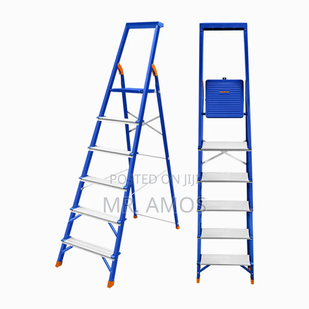 8 Steps Steel Aluminium Household Ladder - Wld1h08