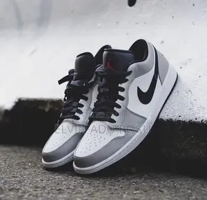 Air Jordan 1 Low "Light Smoke Grey" Sneakers