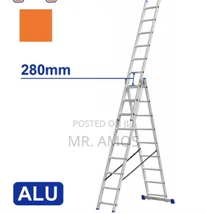 3x9 3 Section Aluminum Extension Ladder - Wld6h39