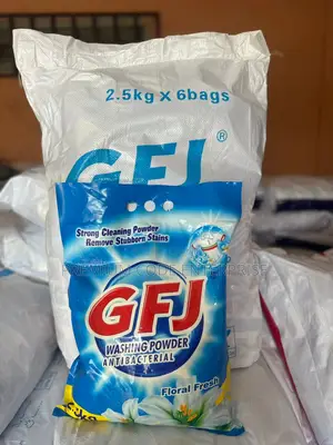 Commercial Usegfj Washing Powder 15kg (2.5kg × 6pcs)