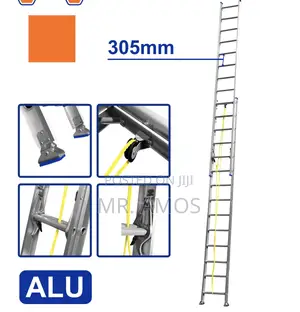 2x14 Steps Aluminum Extension Ladder - Wld8h28