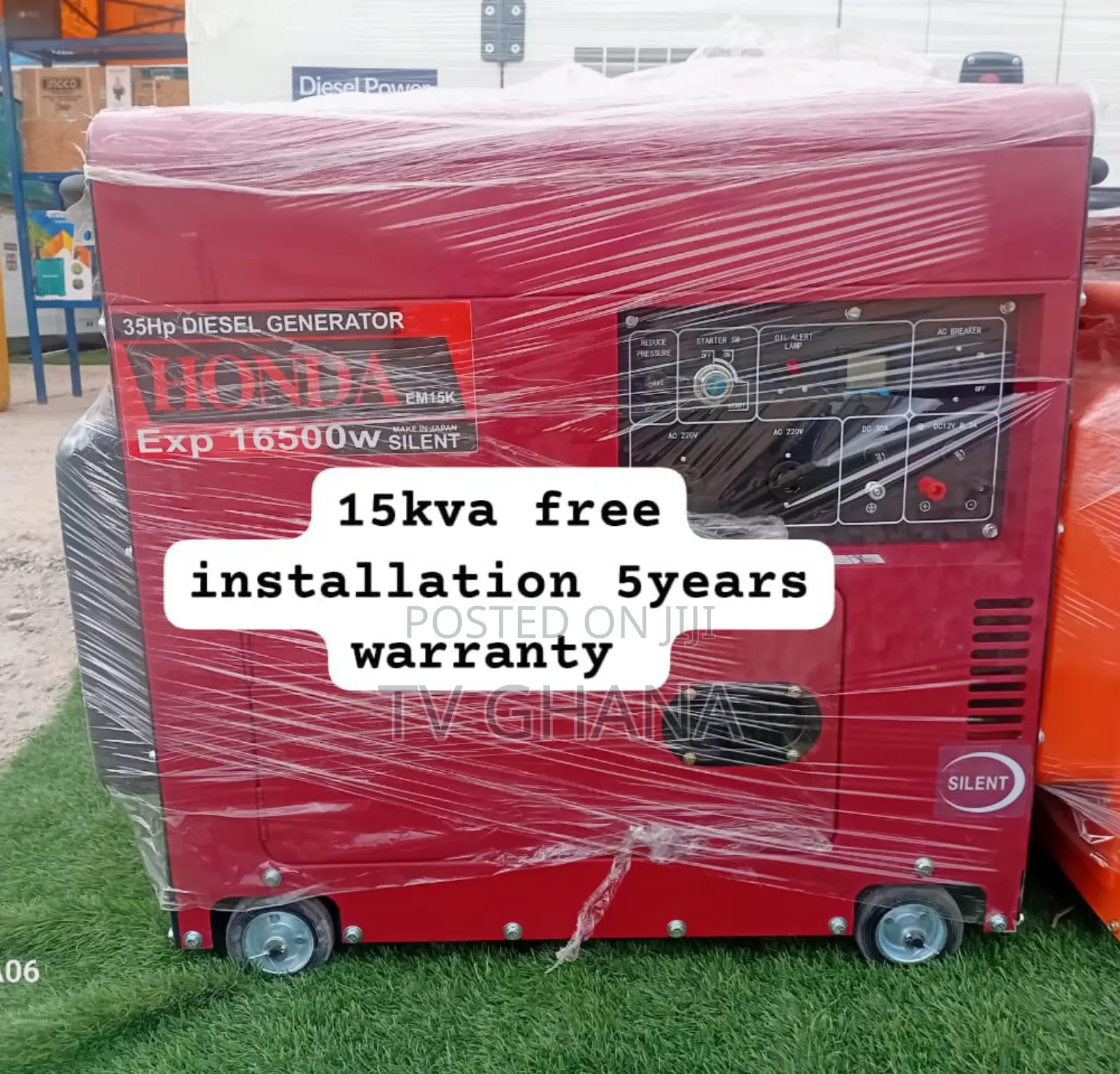 Fuel and Flow Honda 15kva Diesel Genset Generator 15kva