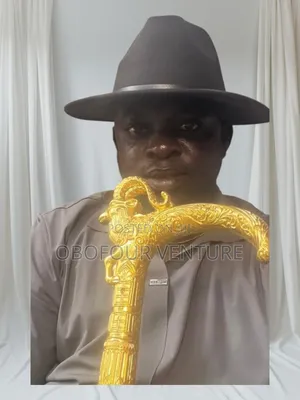 Golden Lion Head Fashion Walking Stick With Sword Inside 250