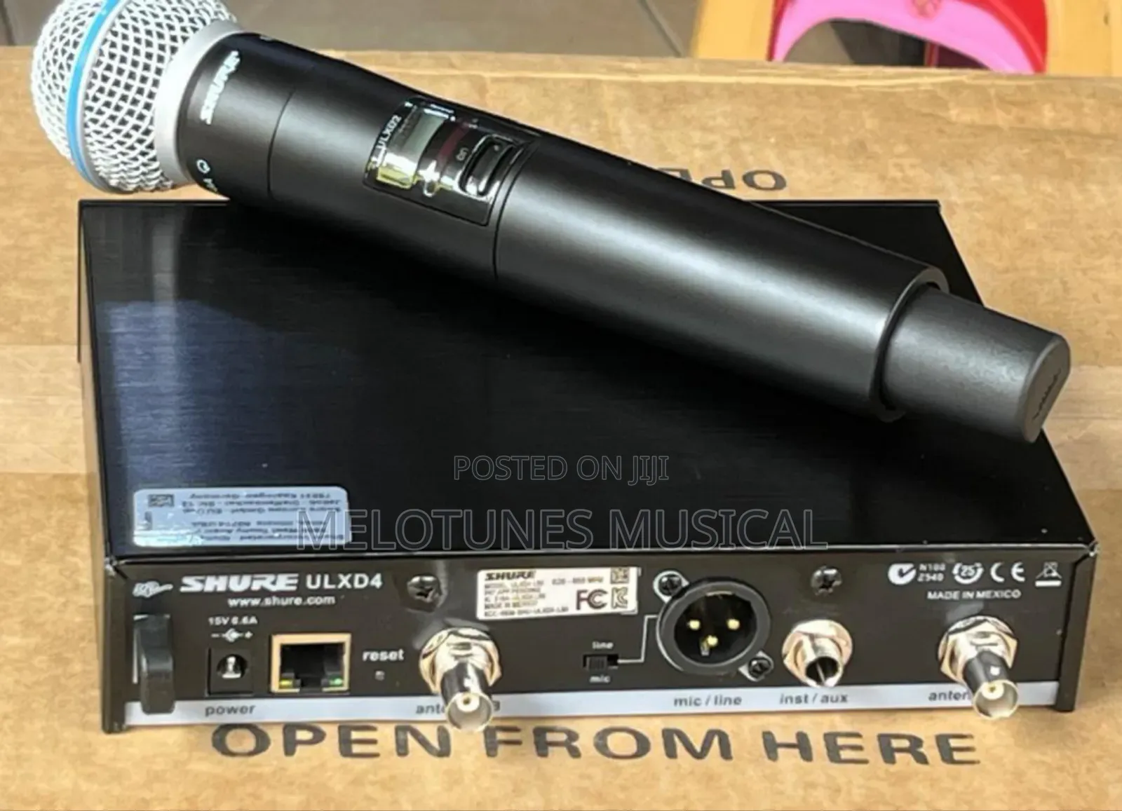 Shure Ulx-D4 Digital Wireless Handheld Microphone System