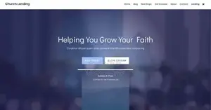 Get a Professional Website for Church or Ngo