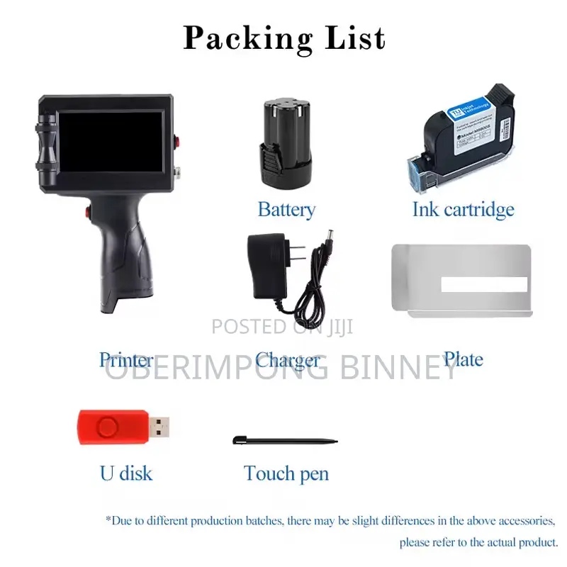 Handheld Smart Inkjet Printer