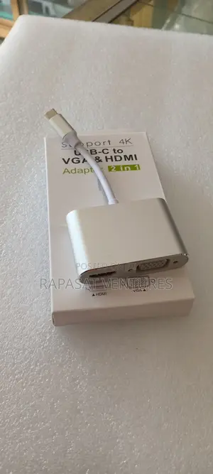 Type-C to Vga Hdmi Adapter 2 in 1