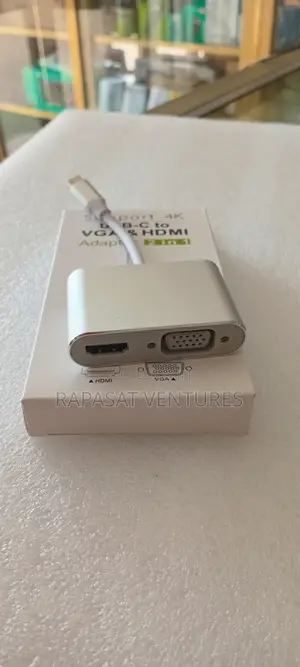 Type-C to Vga Hdmi Adapter 2 in 1