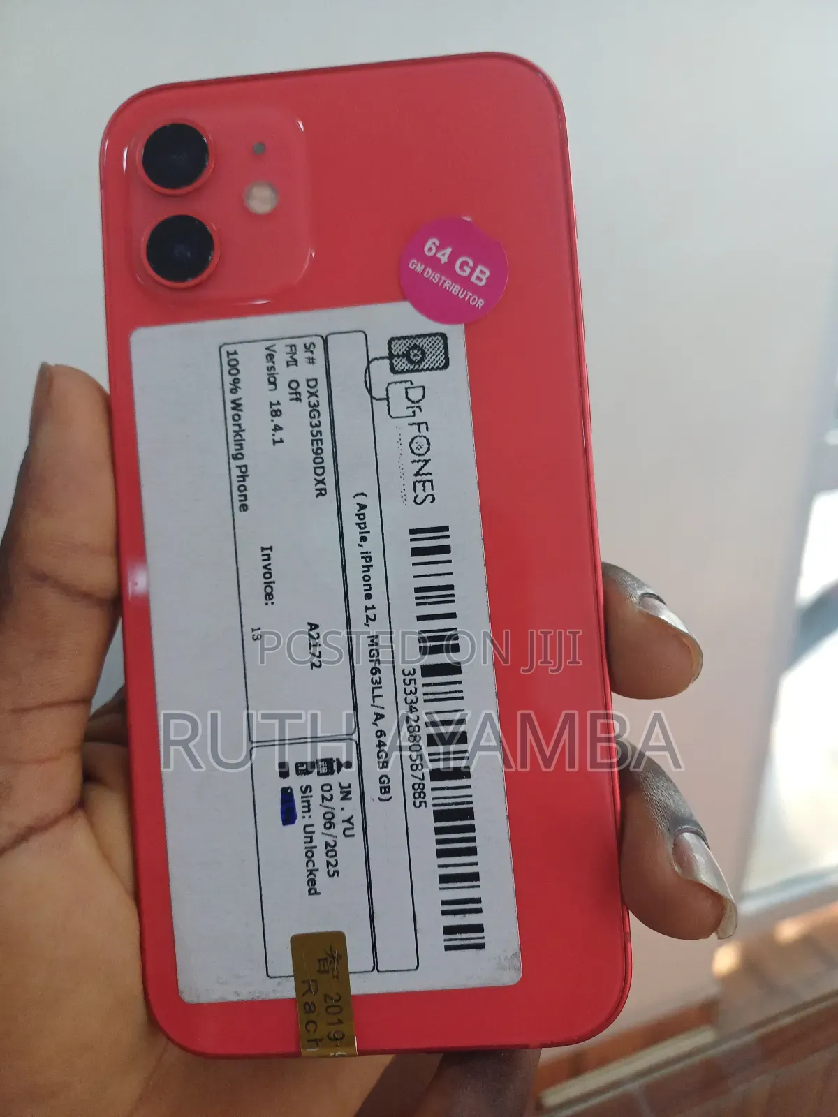 Apple iPhone 12 64 GB Red