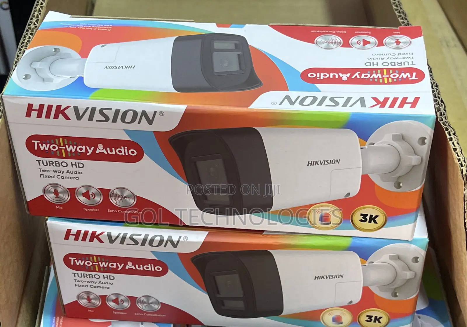 Hikvision Ds-2ce16k0t-LPXTS 2way With Siren Bullet Camera