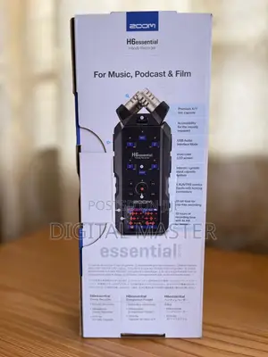 Zoom H6essential 6-track 32bit Float Portable Audio Recorder
