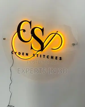 Iindoor Signage Lighted