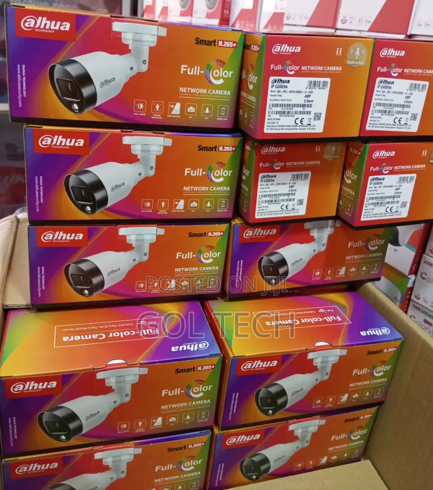 Dahua 4mp Ip Camera Color With Audio Dh-Ipc-Hfw1439s1-a-Led