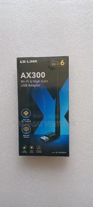 Lb-Link Ax300 Wifi 6 Usb Adapter With Antenna
