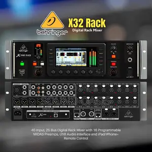 Behringer X32 Rack 40-Channel Rackmount Digital Mixer