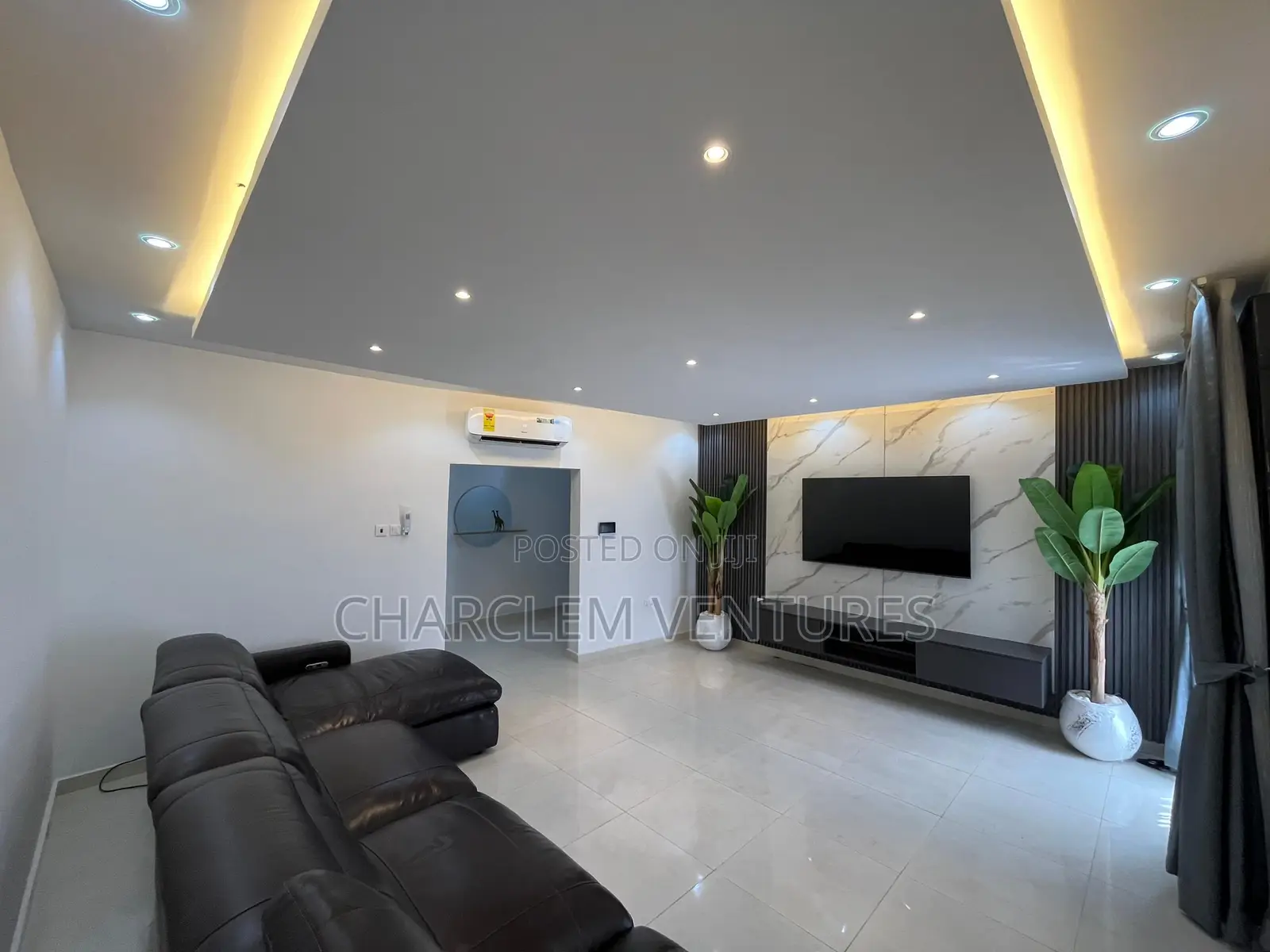 Furnished 2bdrm House in Charclem Ventures, East Legon for rent