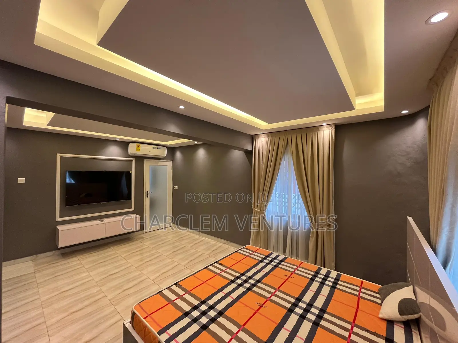 Furnished 2bdrm House in Charclem Ventures, East Legon for rent