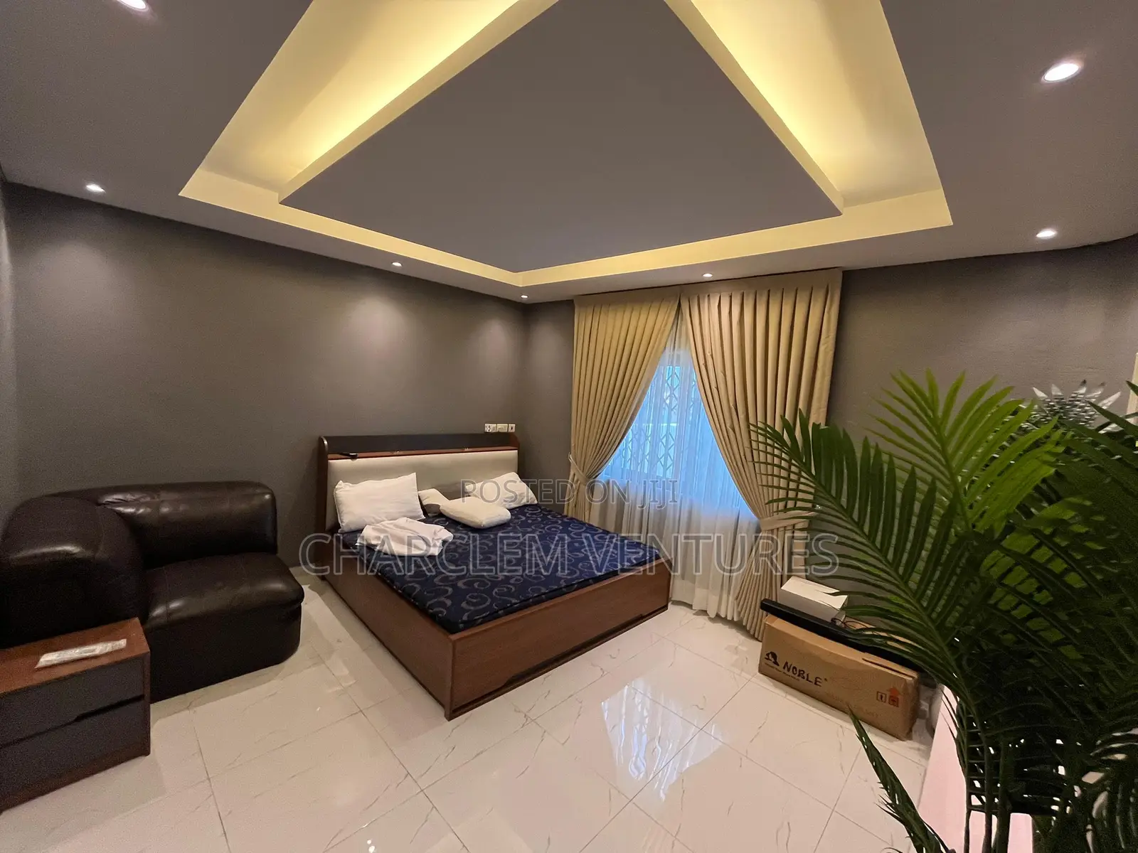 Furnished 2bdrm House in Charclem Ventures, East Legon for rent