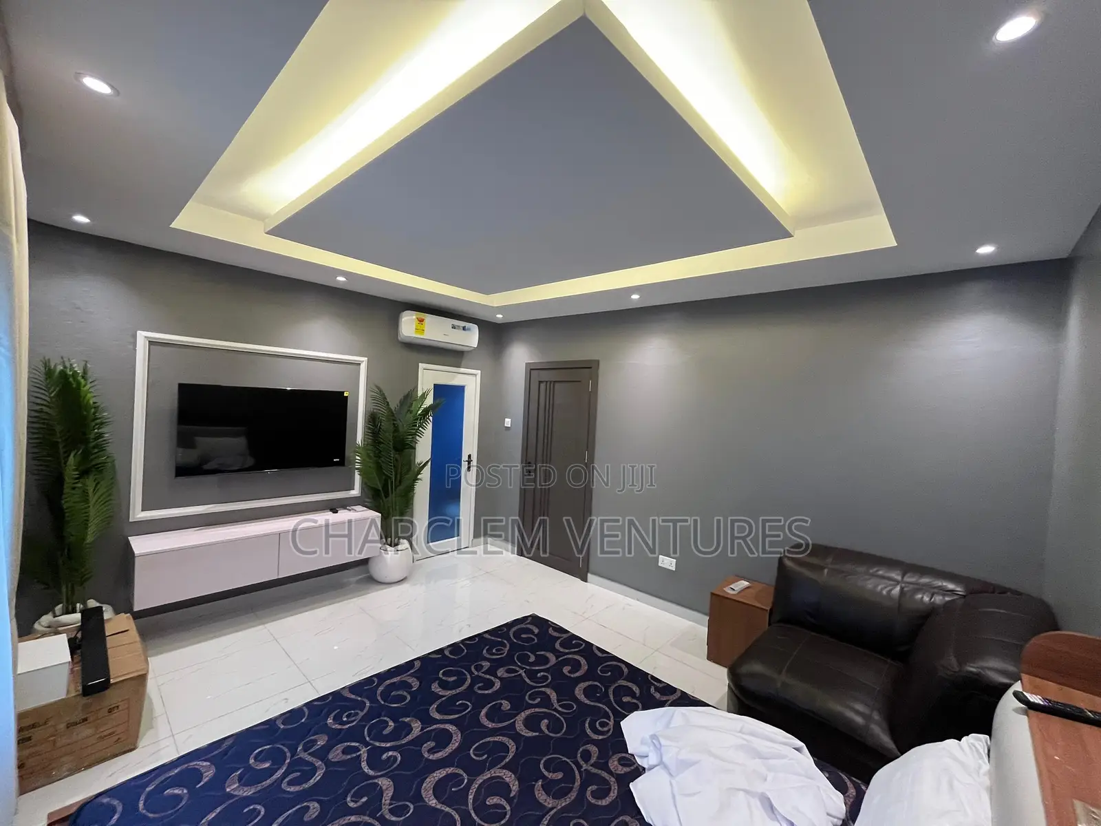 Furnished 2bdrm House in Charclem Ventures, East Legon for rent