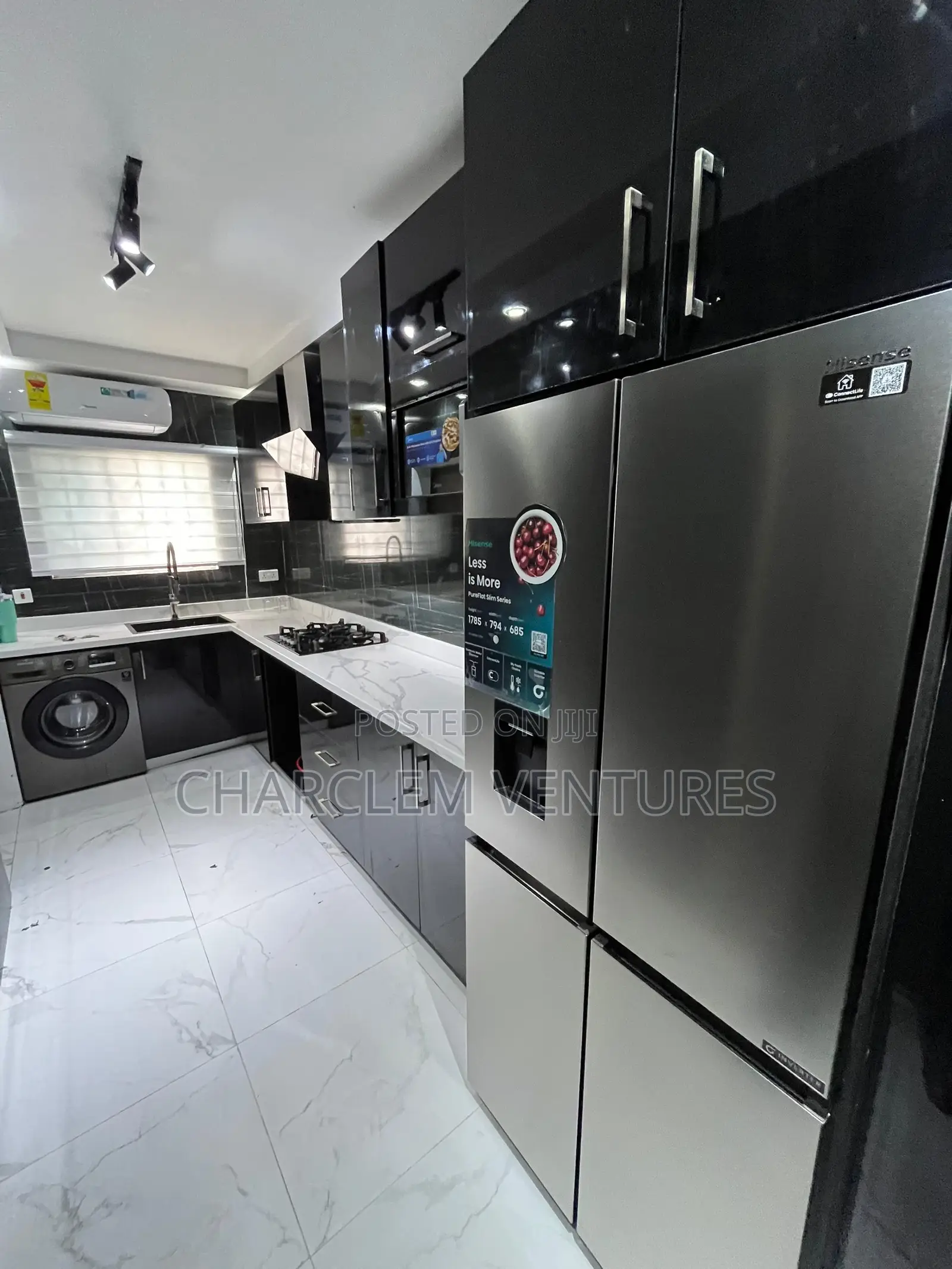 Furnished 2bdrm House in Charclem Ventures, East Legon for rent