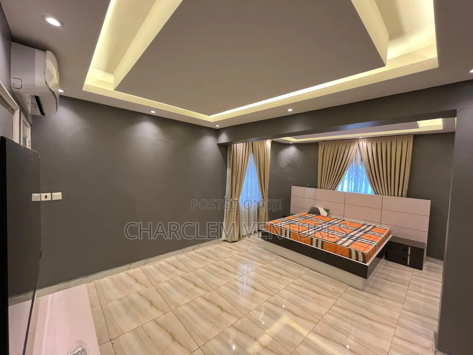 Furnished 2bdrm House in Charclem Ventures, East Legon for rent