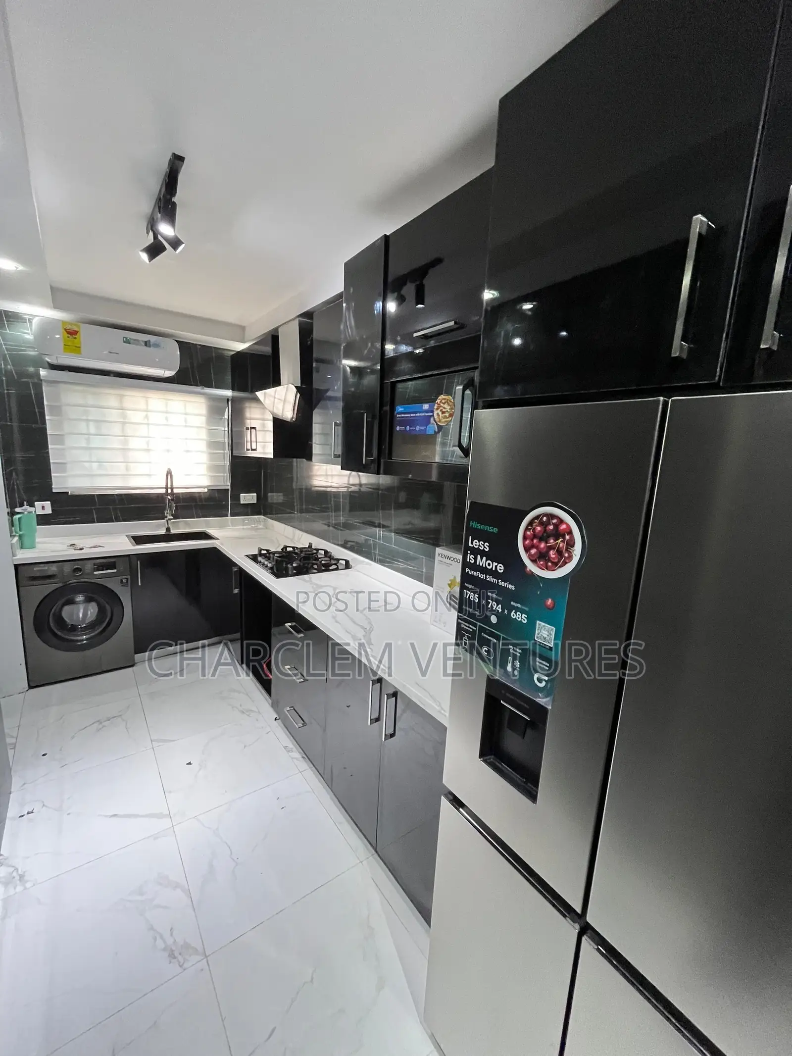 Furnished 2bdrm House in Charclem Ventures, East Legon for rent