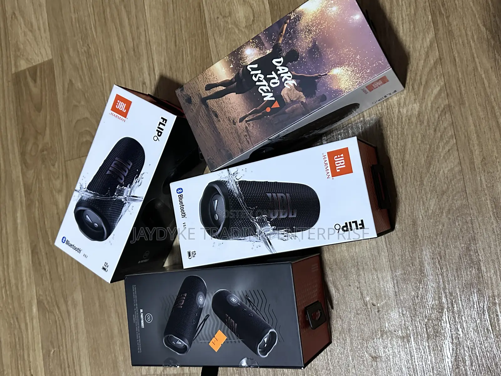Original JBL Flip 6 Portal Bluetooth Speakers