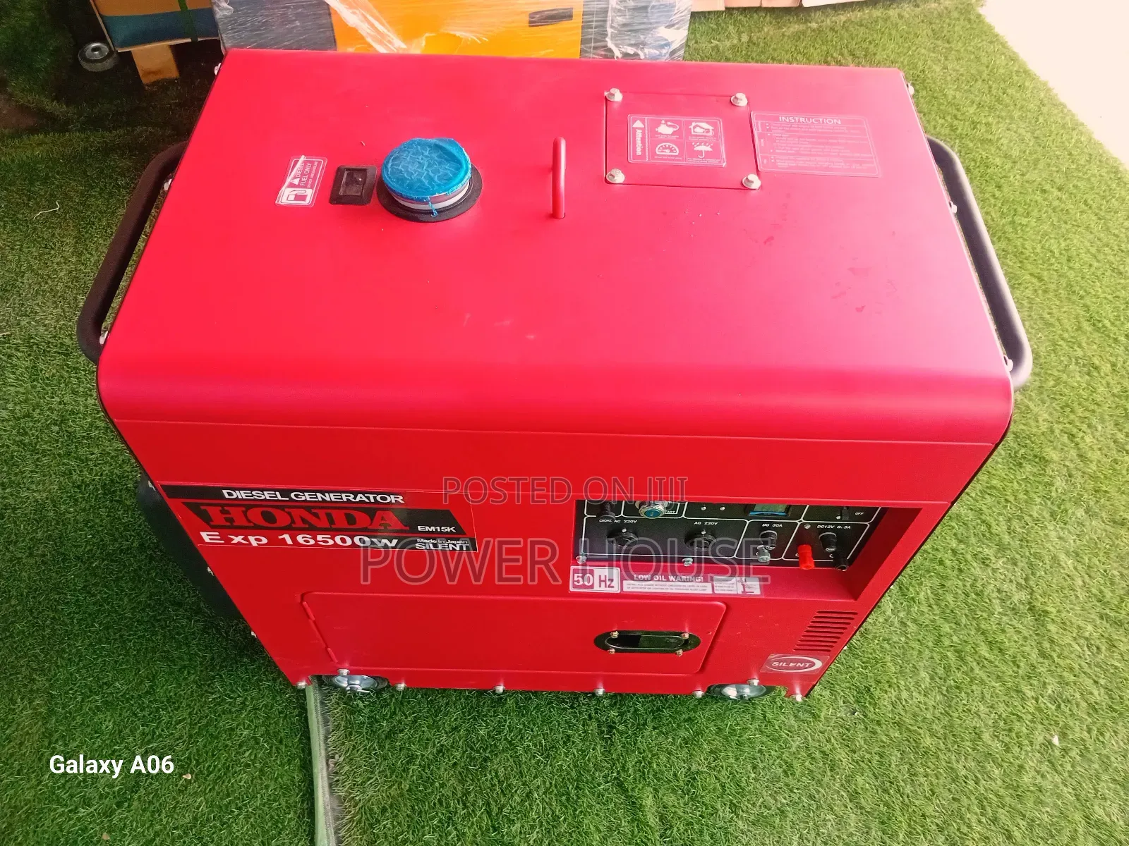 Power Flow Honda Diesel Generator 15kva Cool