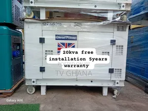 Feel the Power Difference With Perkins 20kva Diesel Generato