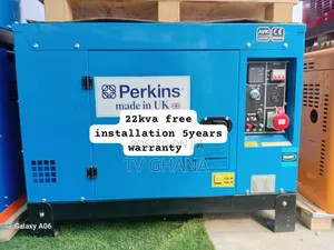 Light Back on With One Call Perkins 22kva Diesel Generator