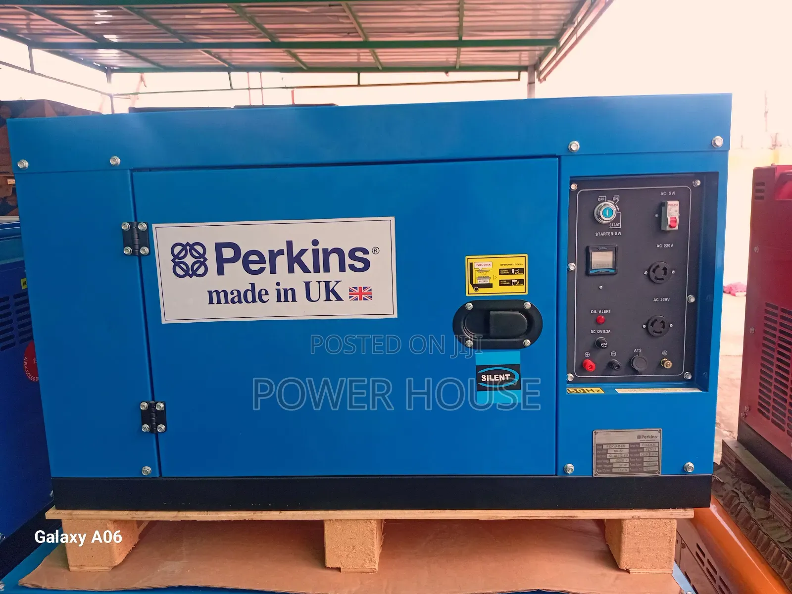 Grid Generator Perkins Diesel Generator 15kva Silent