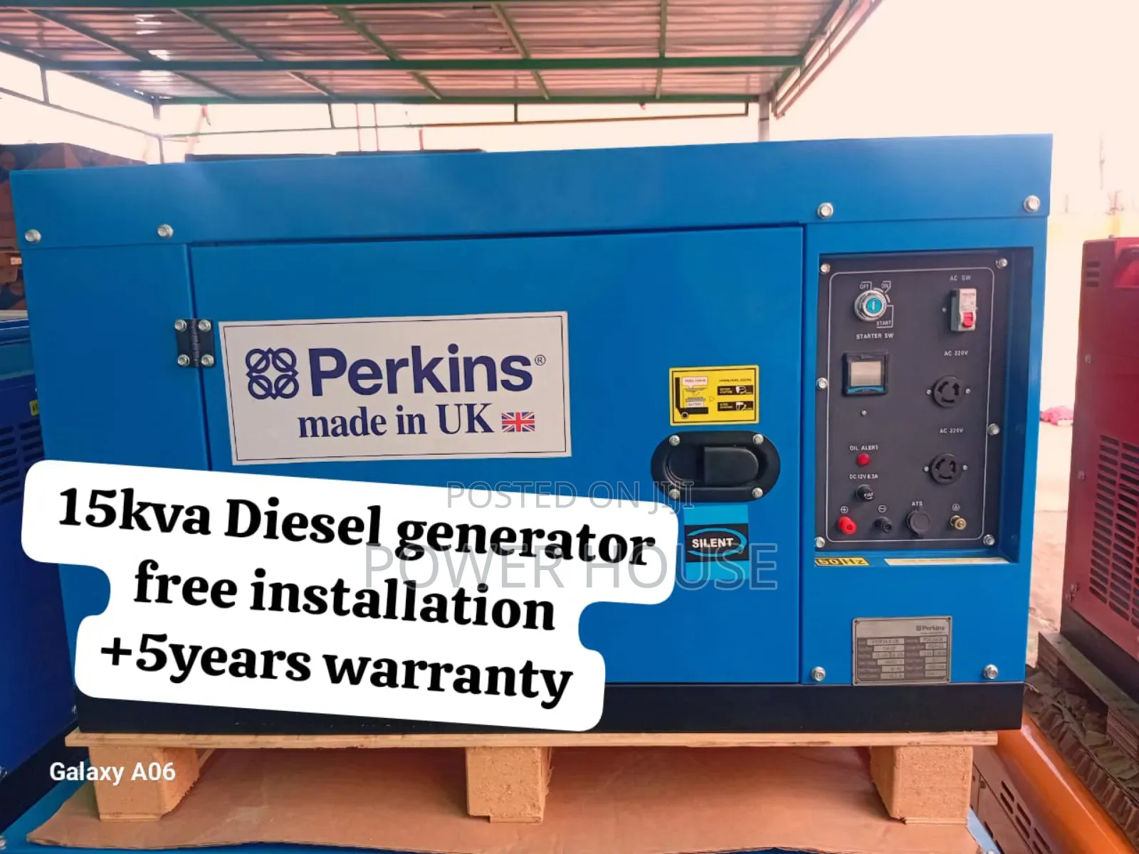 Smart Energy Perkins Diesel Generator 10kva Silent
