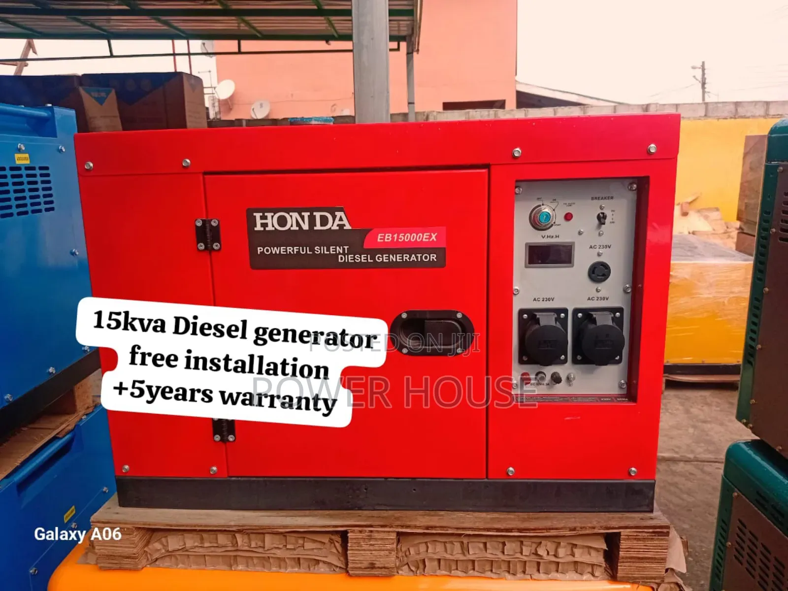 Lumina Energy Honda Diesel Generator 15kva Silent