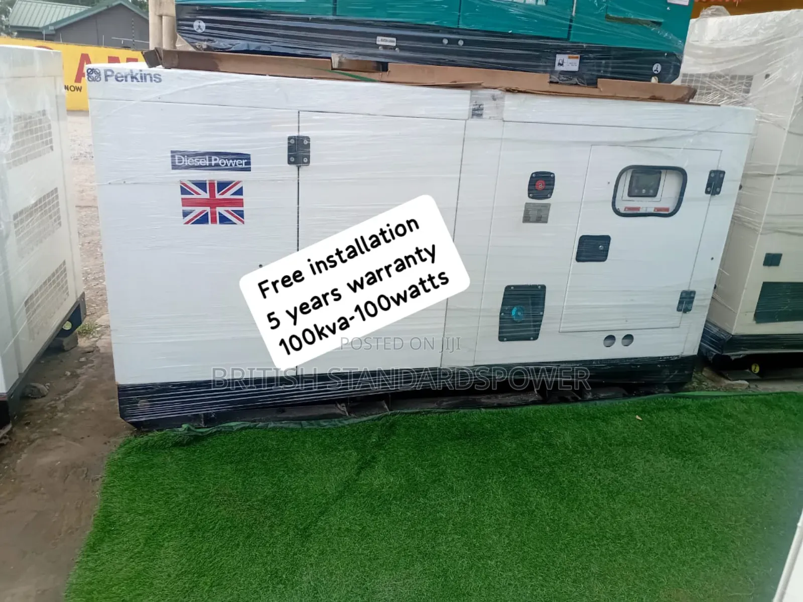 Turbo Power Supply 100kva Perkins Genset Call It's Waiting