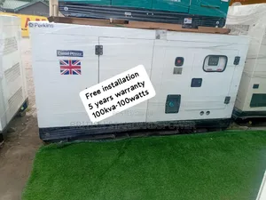 Turbo Power Supply 100kva Perkins Genset Call It's Waiting