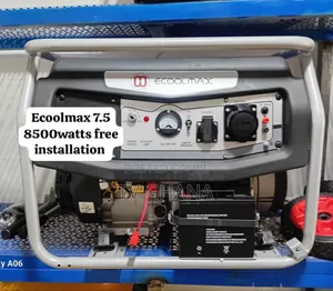 Family First Power Always Ecoolmax Pertol Generator 7.5kva