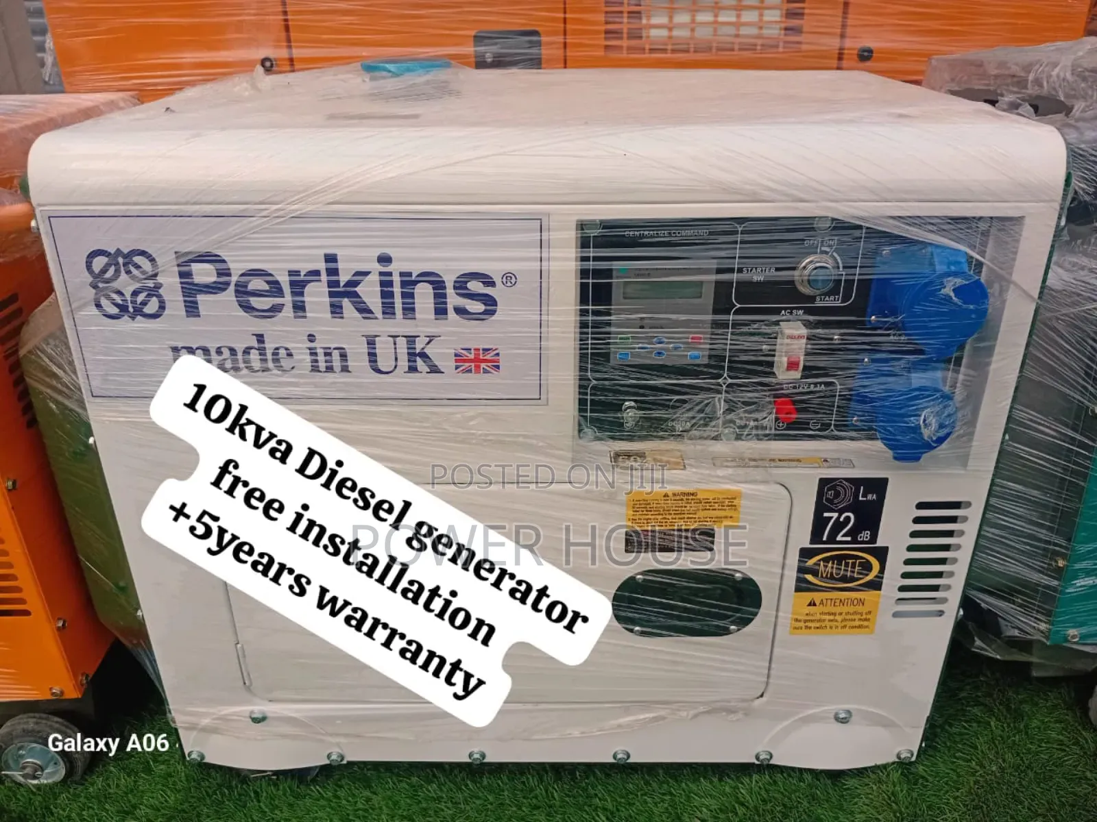 Electra Perkins Diesel Generator 10 Silent