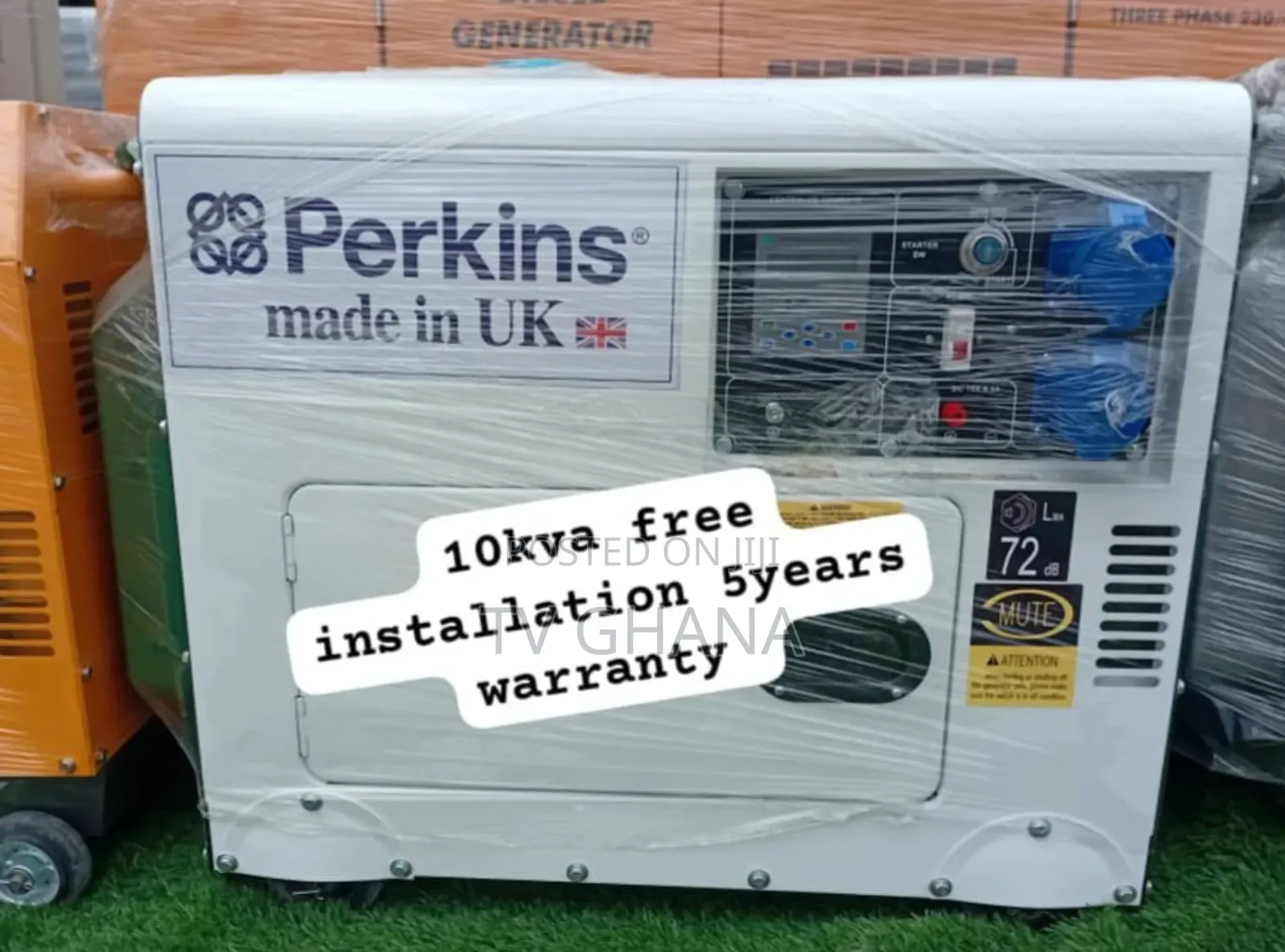 No Interruptions During the Family Time Perkins 10kva Diesel
