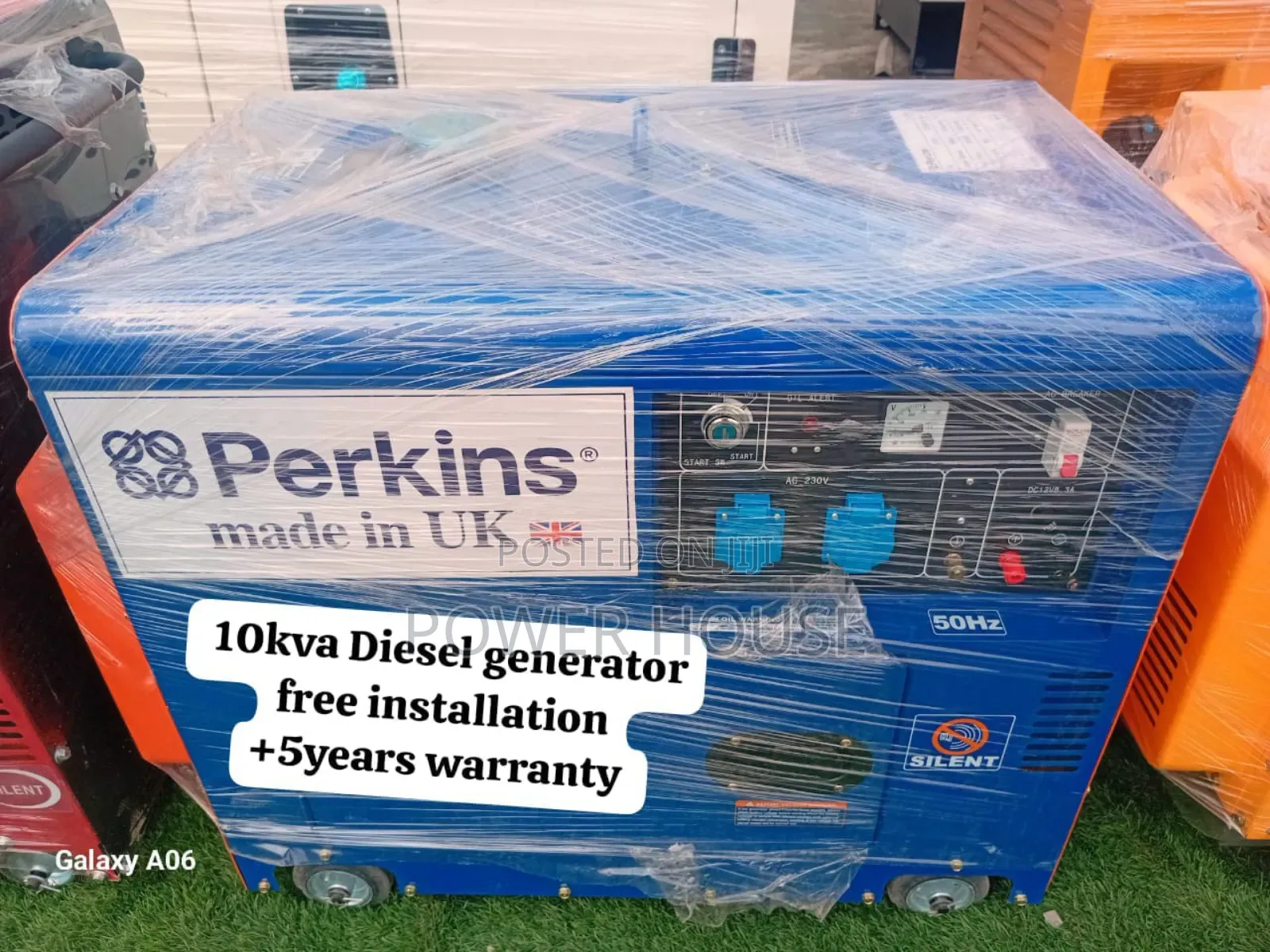 Power Core Perkins Diesel Generator 10kva Silent