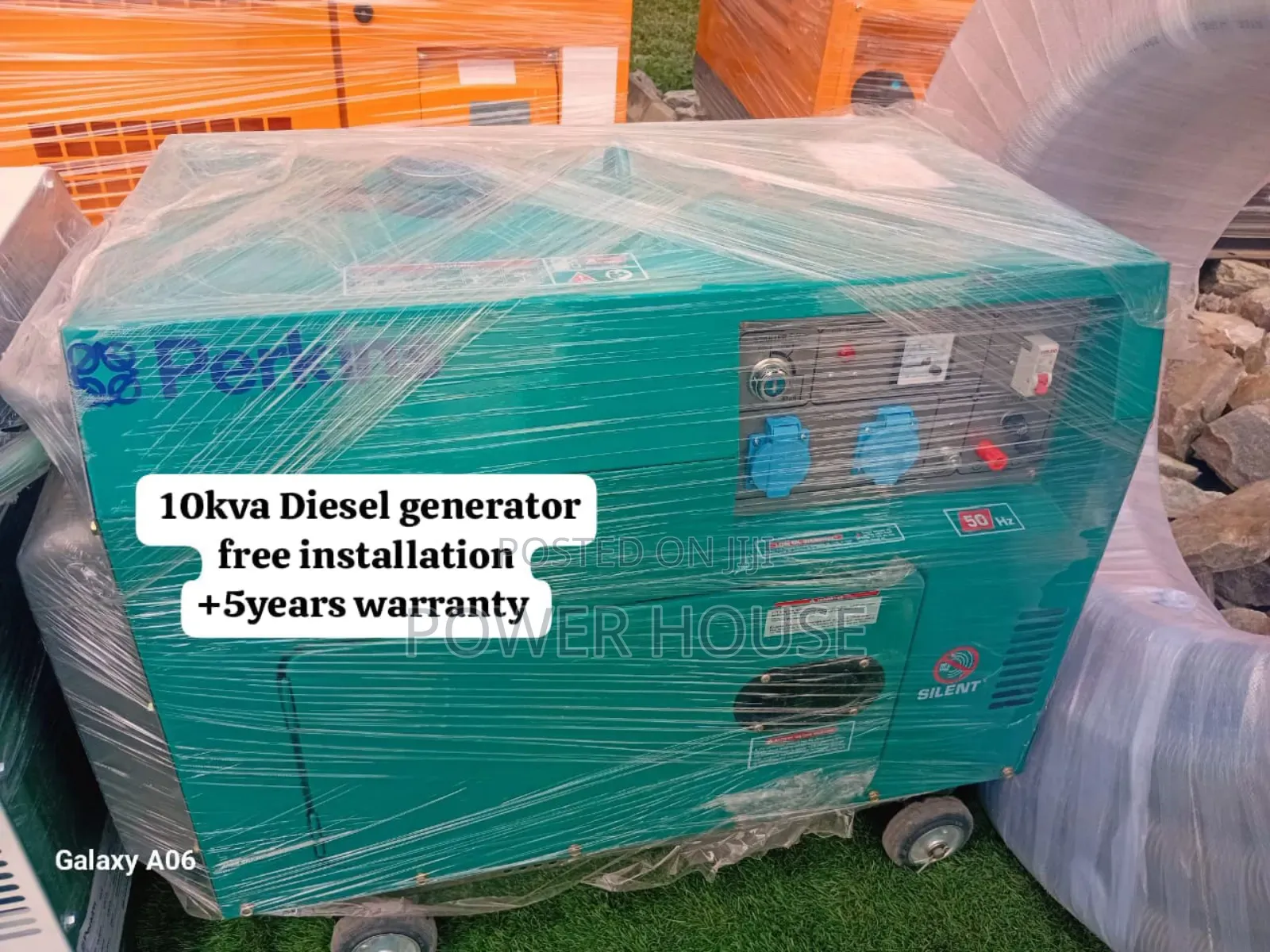 Powertron Perkins Diesel Generator 10kva Silent