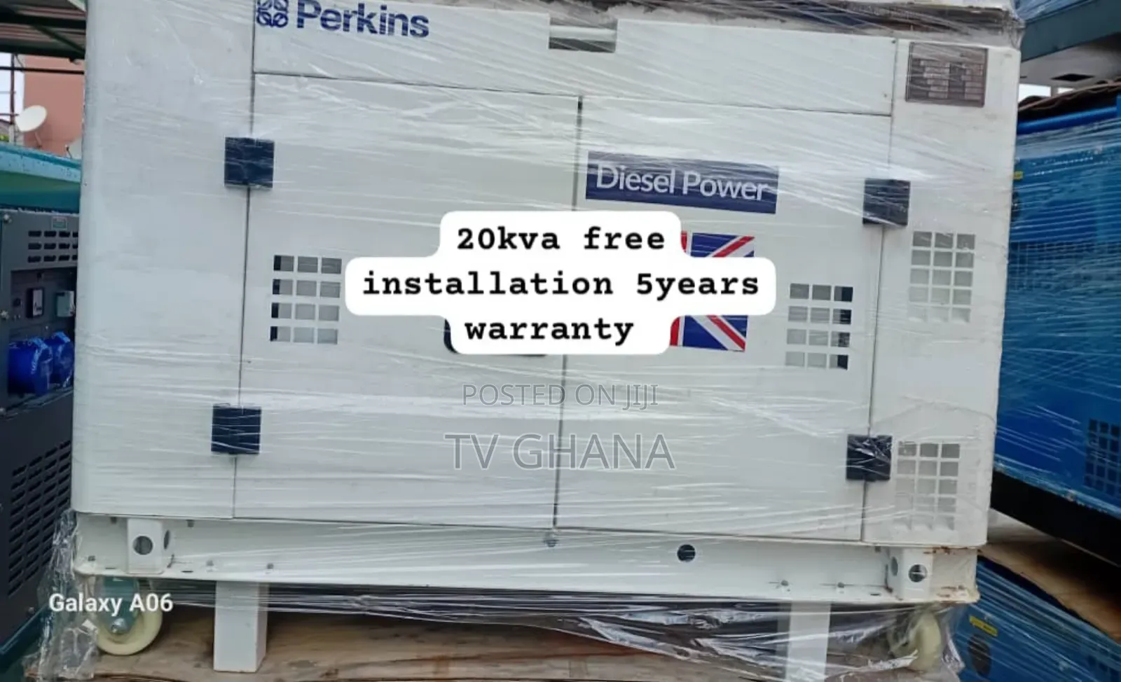 No More Panic at Home Perkins 20kva Diesel Generator