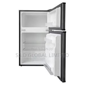 Midea 87ltrs Double Door Top Freezer Fridge